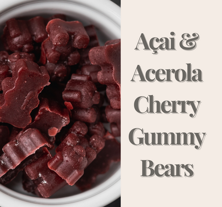 Aรงai & Acerola Cherry Gummy Bears