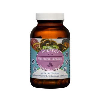 Perfect Organic Mushroom Immunity - 90 Capsules