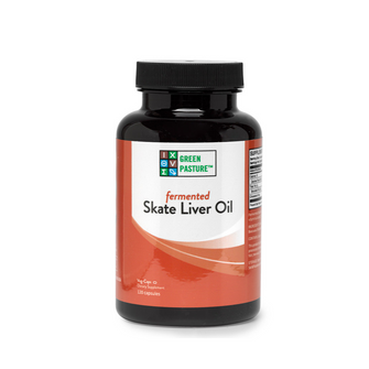 Green Pasture Fermented Skate Liver Oil Capsules