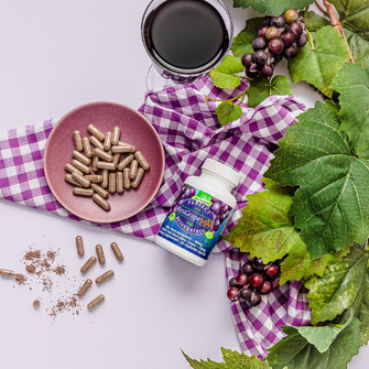 Perfect ResGrape MAX Trans-Resveratrol Capsules