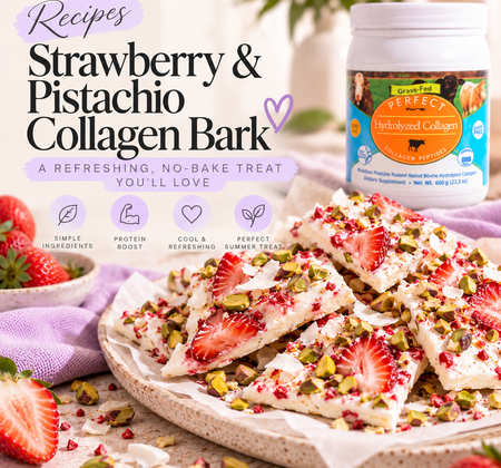 Strawberry & Pistachio Collagen Bark