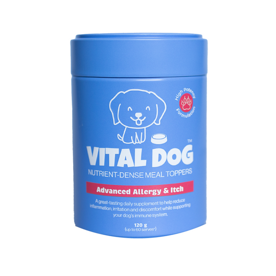 Vital Dog Advanced Allergy & Itch Meal Topper 120g