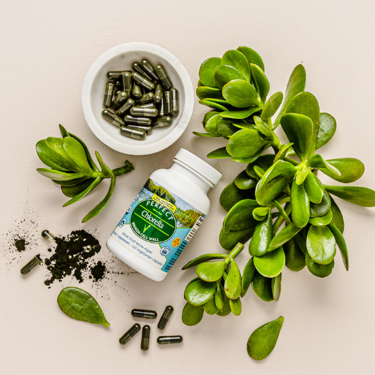 Perfect Organic Chlorella Veggie Caps