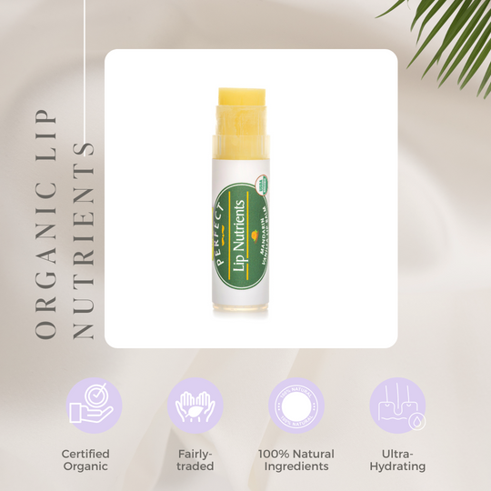 Perfect Organic Lip Nutrients Lip Balm Mandarin Vanilla
