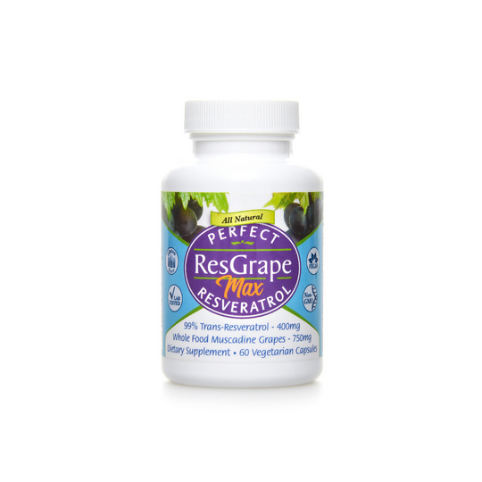 Perfect ResGrape MAX Trans-Resveratrol Capsules